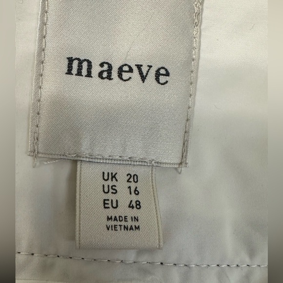 NWT Anthropologie Maeve Skirty Short Black and White Classic Evening Summer Date - Picture 6 of 16